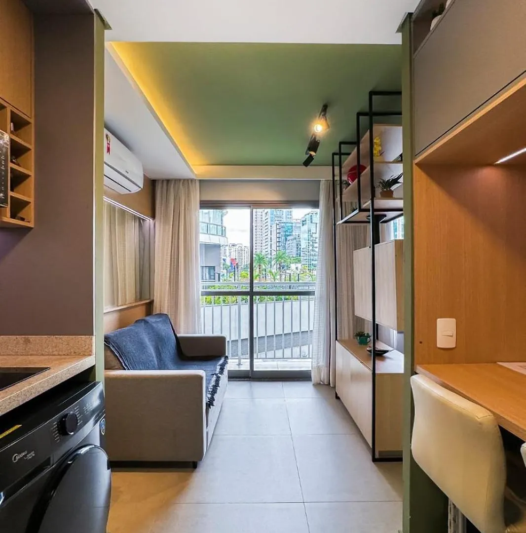Apartamento Studio Novissimo, Completo E Muito Bem Localizado São Paulo Brasil